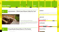 Desktop Screenshot of green-olive.co.uk
